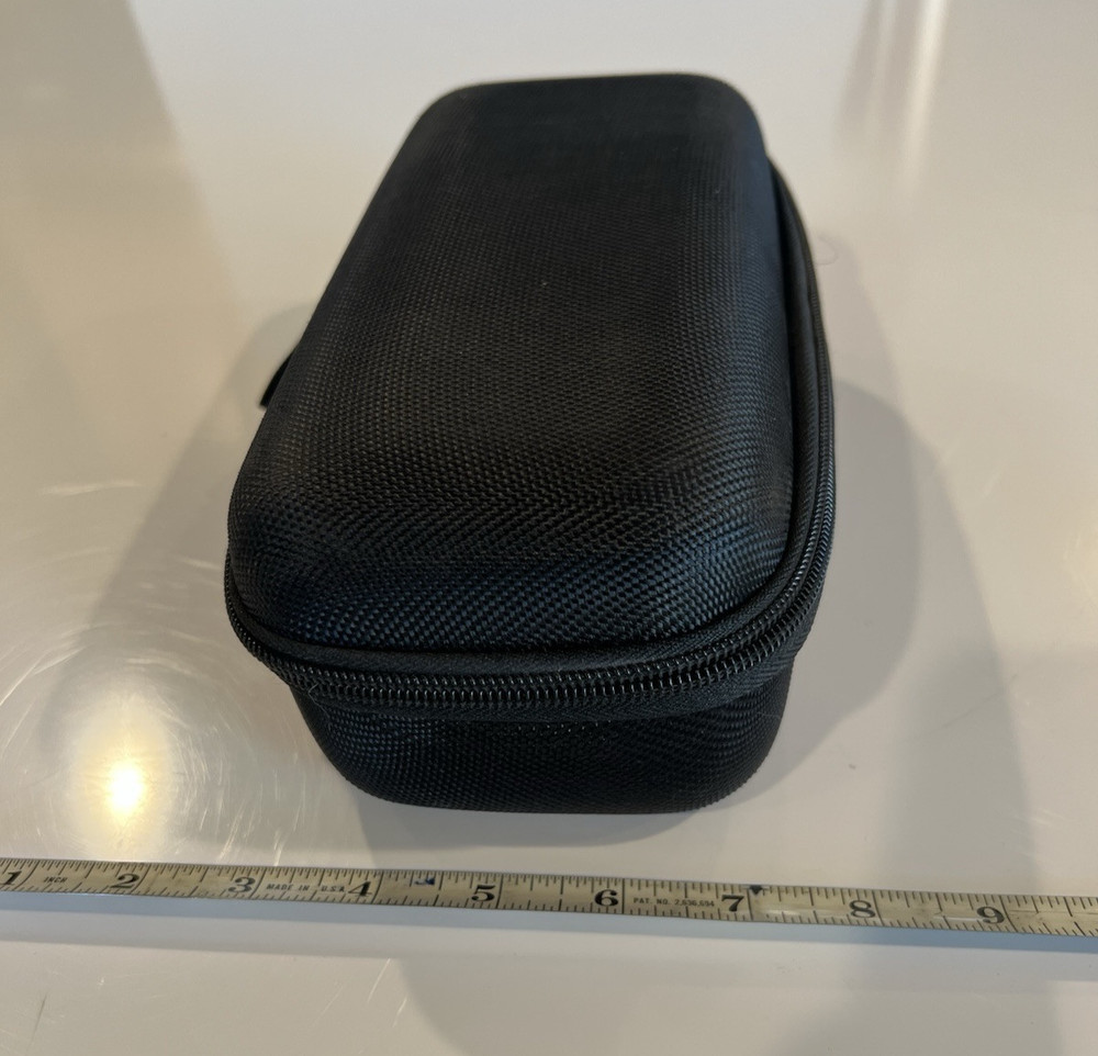 Empty Black Case Container Holder Small 8 x 3.5 x 3