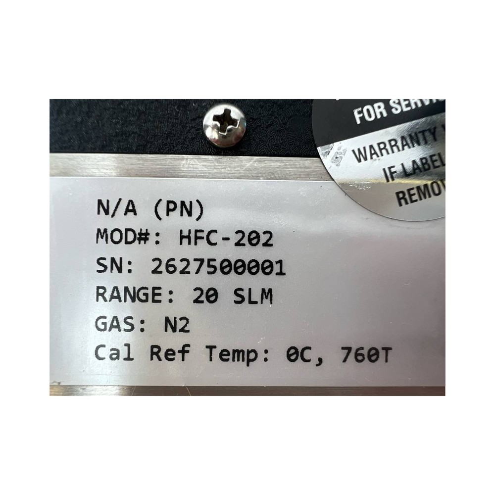 Teledyne Hastings model HFC-202 Mass Flow Controller Meter for Low Flow