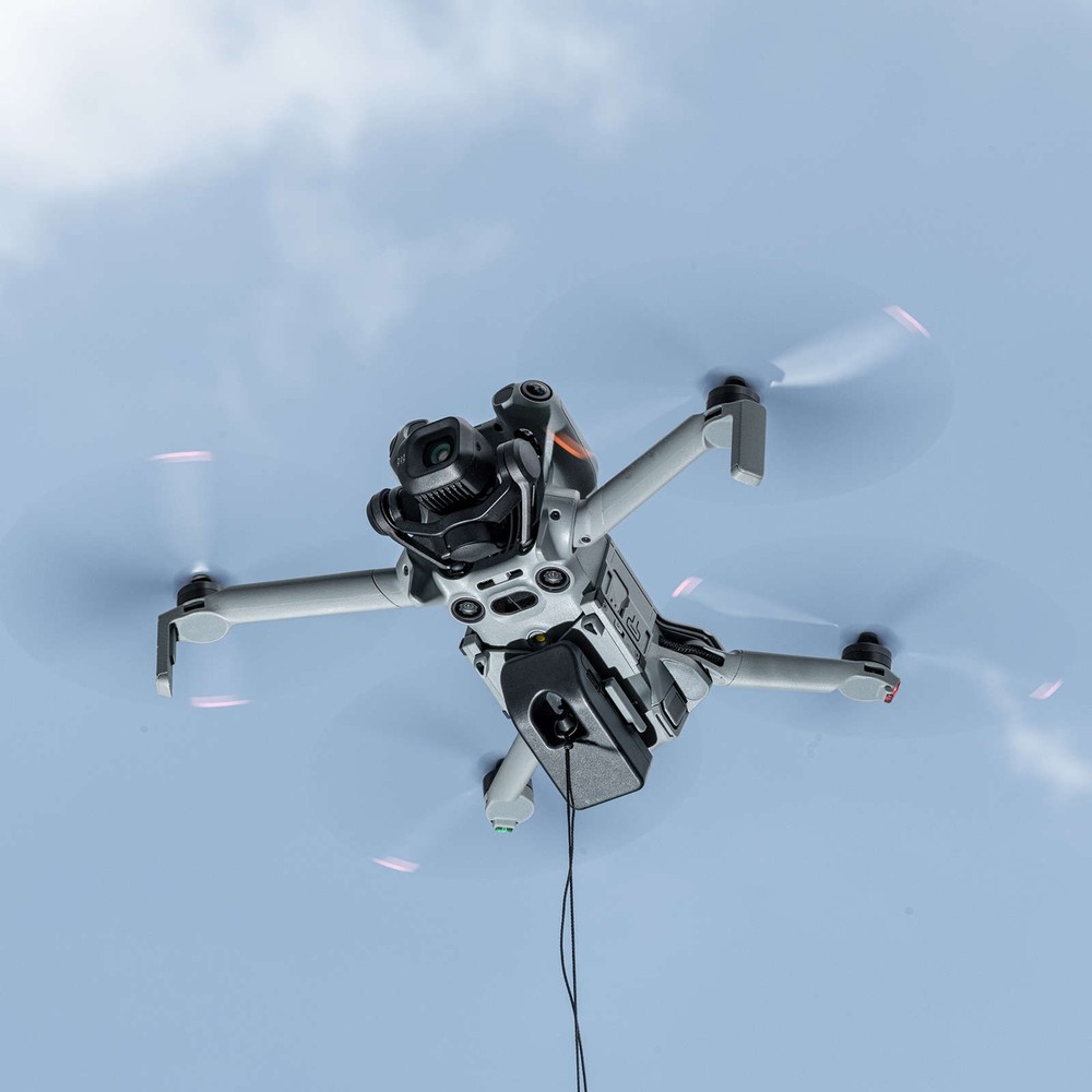 Light Sensitive Airdrop Device System for DJI Mini 5 Pro Drone Release Delivery