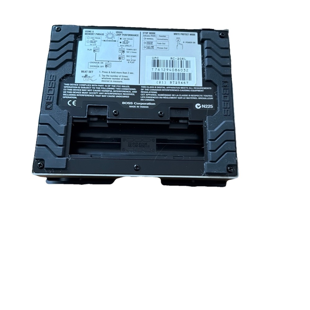 Boss RC-20XL Loop Station Phrase Recorder Sampler Guitar Effect Pedal