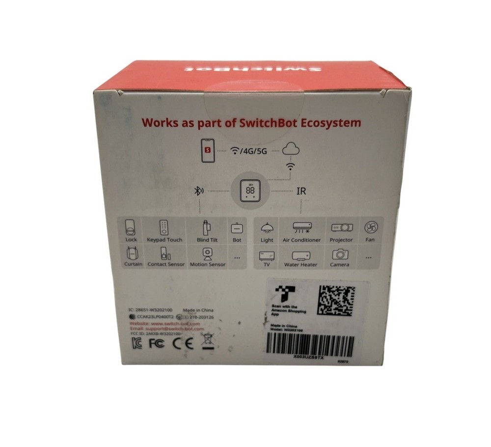 SwitchBot Hub 2 Smart WiFi Thermometer Hygrometer (SEALED)