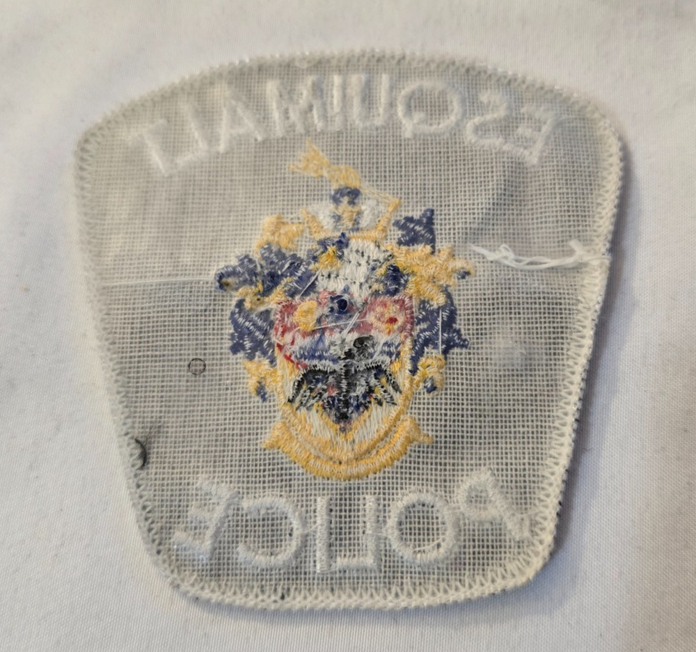 Esquimalt Police British Columbia Canada Shoulder Patch