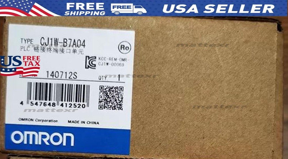 NEW Omron CJ1W-B7A04 CJ1 Basic 64-Point I/O Interface Unit PLC Module 1PC