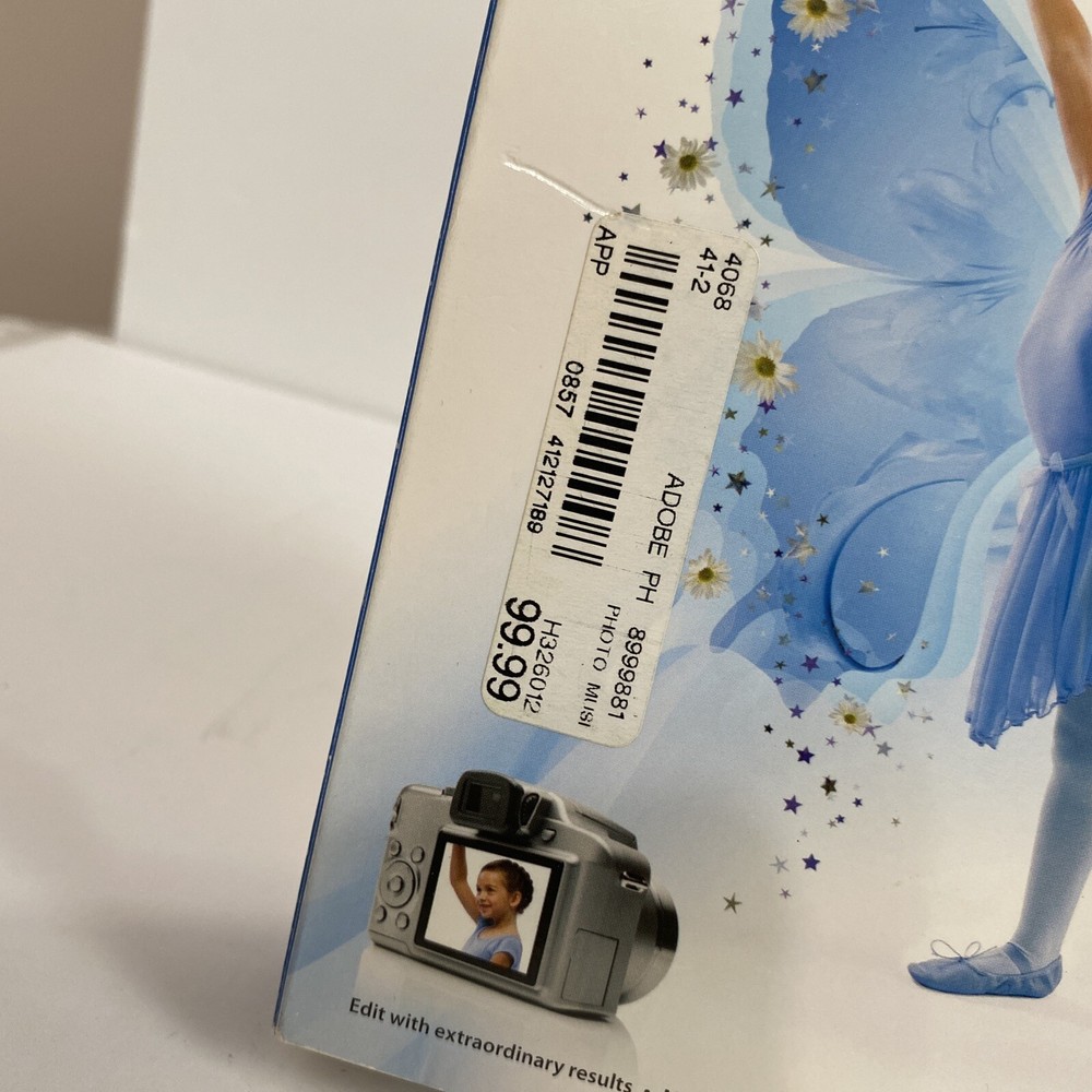 Adobe Photoshop Elements 7 Software Edit Enhance Create Share For PC With BOOK!