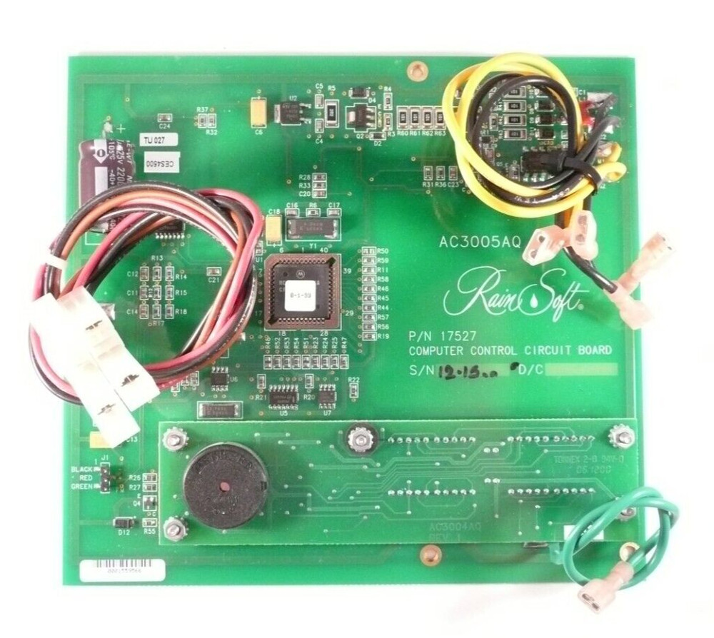 Rain Soft 17527 Gold Series Water Softener Computer Control Module Circuit Board
