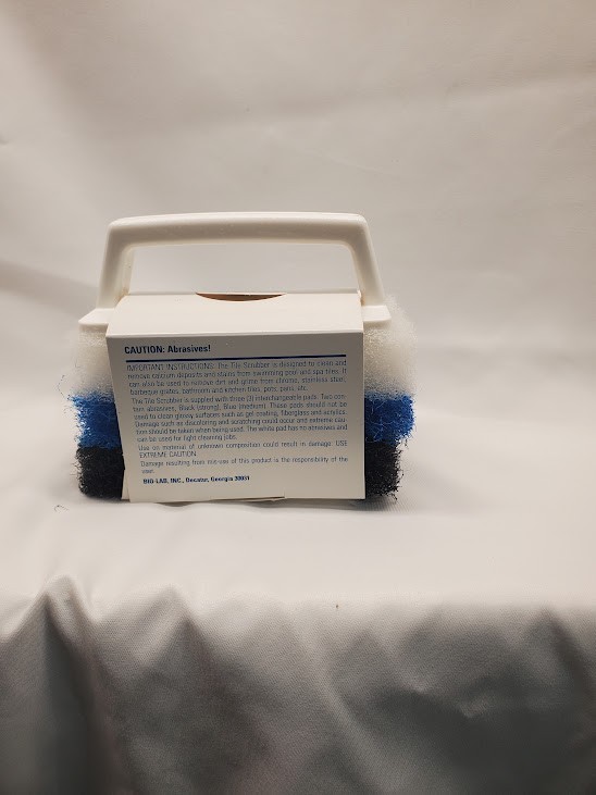 3-Pad Tile Scrubber