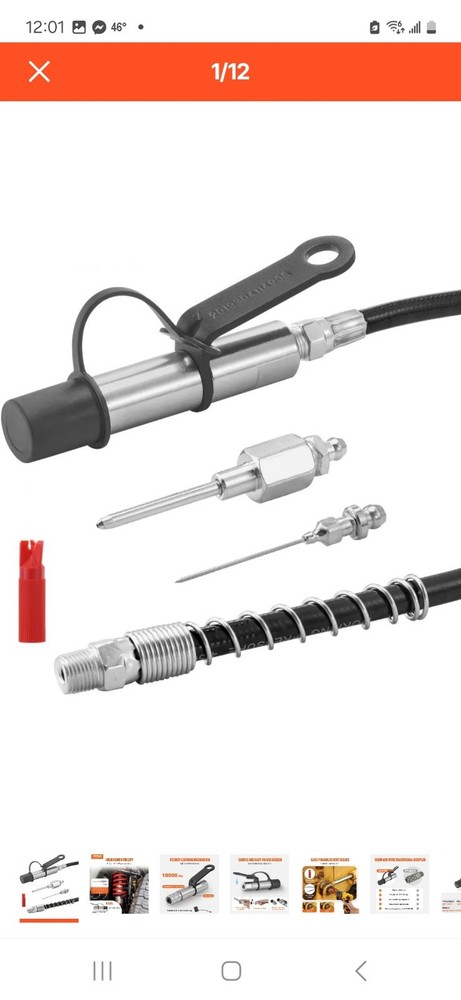 Vevor Locking Grease Coupler TH-46-7B