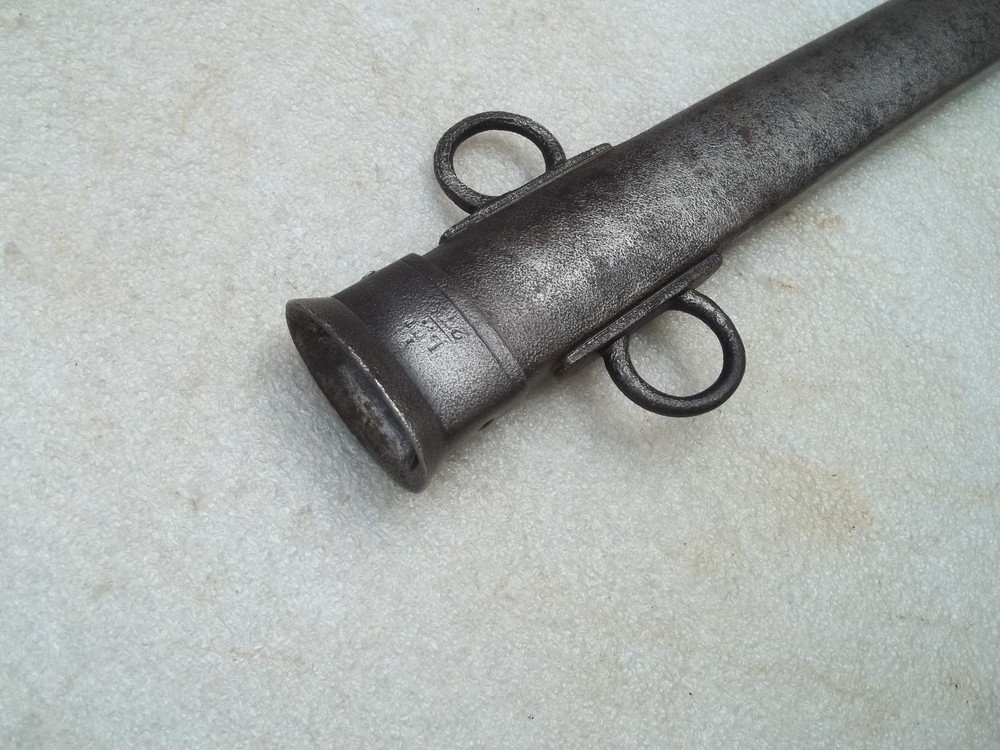 Antique British 1885 Pattern Cavalry Trooper's Sword Scabbard