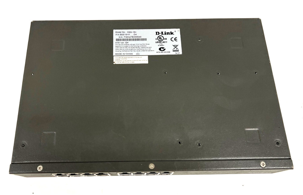 D-LINK DSS-16+ EXPRESS ETHERNETWORK SWITCH 16 PORTS OAL 11"