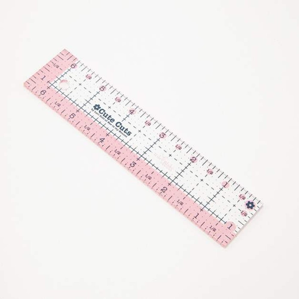 Riley Blake Lori Holt Cute Cuts Ruler Template 1.5x6.5" Rectangle