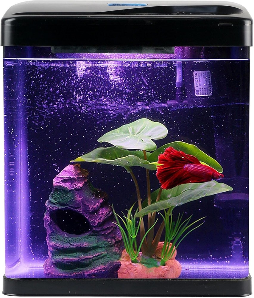 Self Cleaning 2 Gallon Betta Fish Tank Kit
