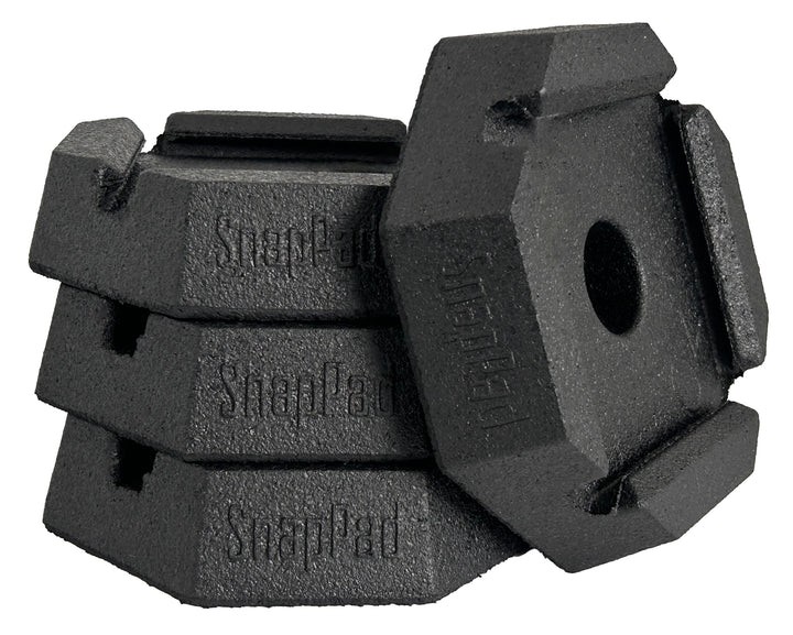 Snappad BL5SP4 Mini Square Jack Pad Feet - 4 Pack