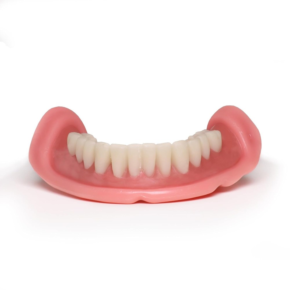 Comfort Adjustable Denture, Medium/Large, for Easy Home Fitting & Natural Look