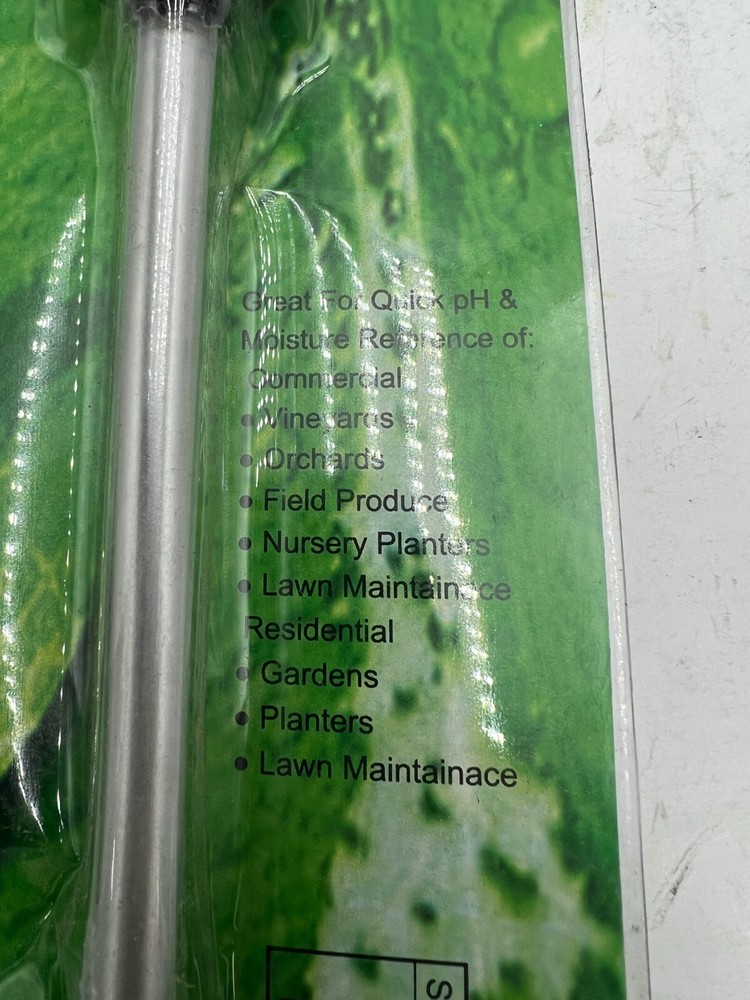 Gain Express Soil Ph & Moisture Meter 295mm Long Electrode Lawn Maintenance
