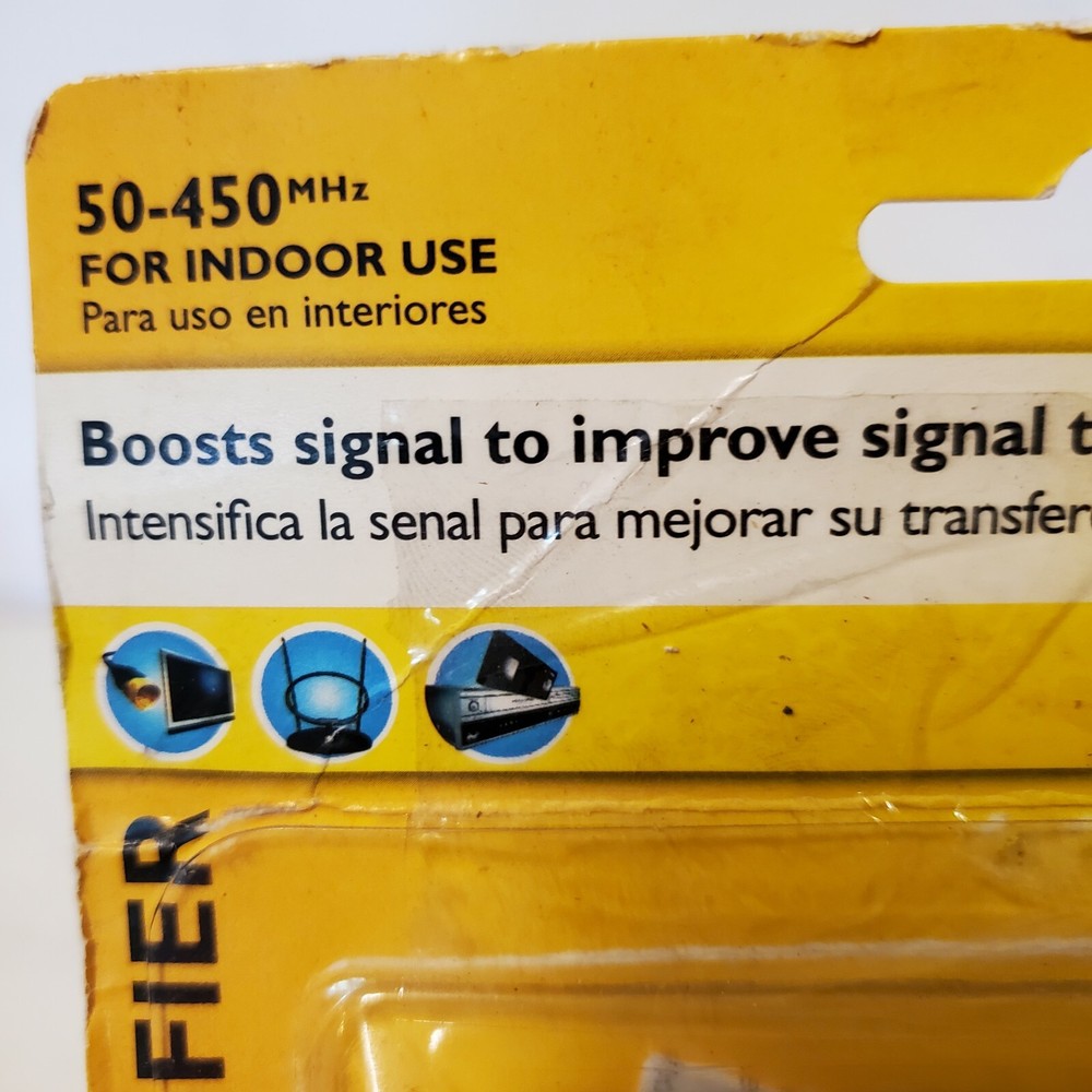 PHILLIPS 10 db 4-way output Distribution Amplifier Open Box NOS