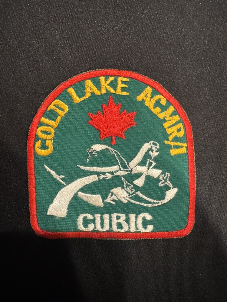 3.5" canadian air force CUBIC ACMI ACMR LARGE ARM PATCH