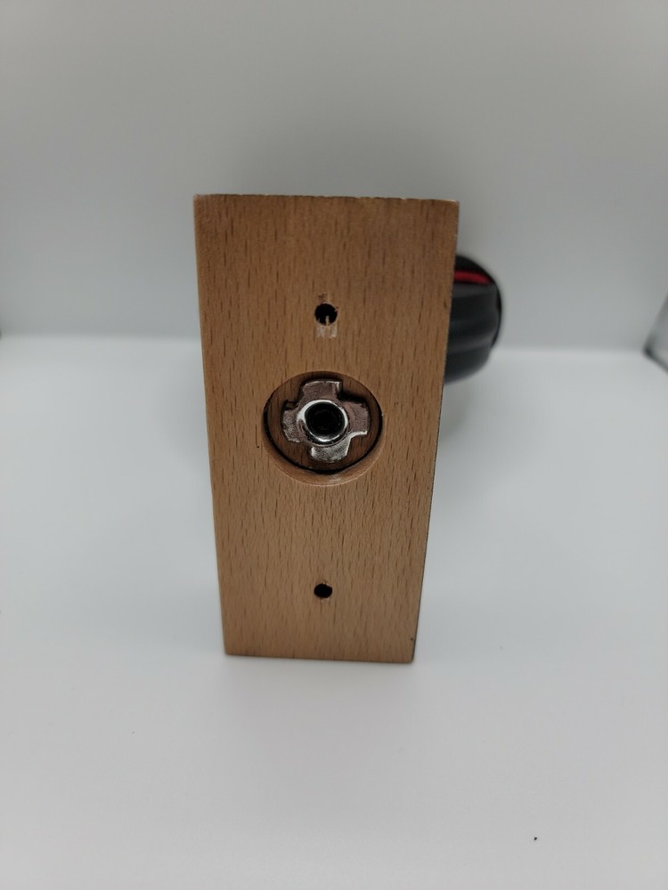 Guitar Wall Hanger, Black & Red. New