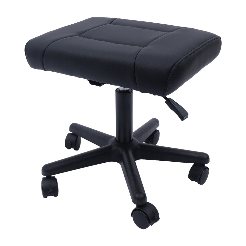 Adjustable Rolling Footrest with Wheels for Comfort and Posture Support