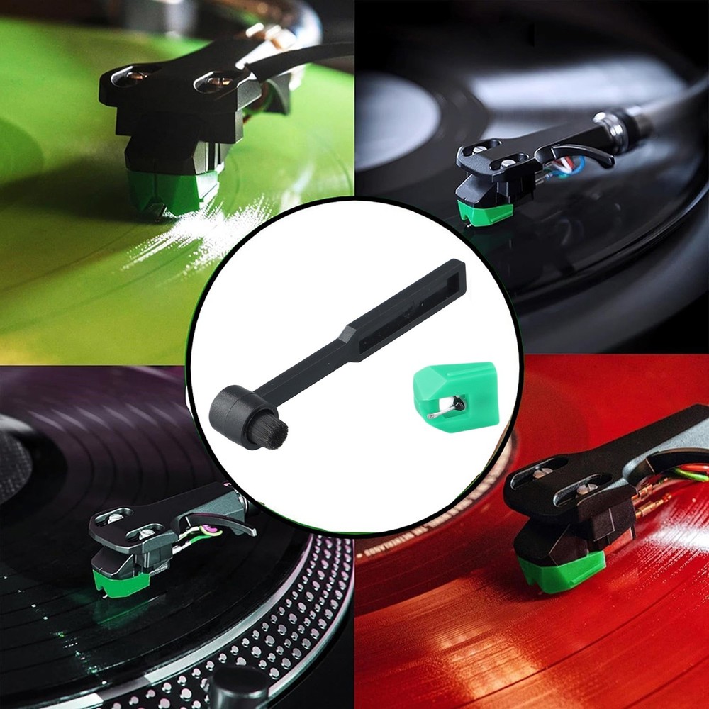 Essential ATVMN95E Turntable Needle Replacement with Maintenance Brush