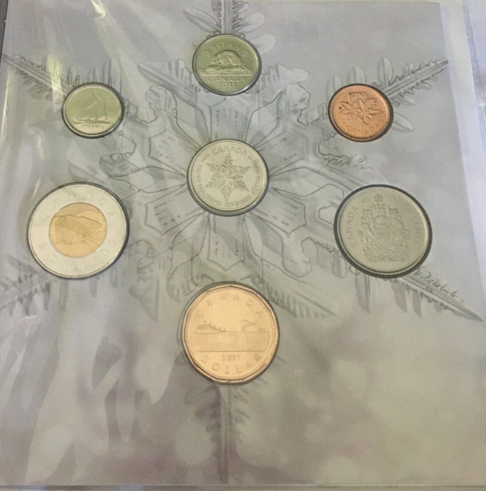2011 HAPPY HOLIDAYS PEACE AND JOY COIN SET