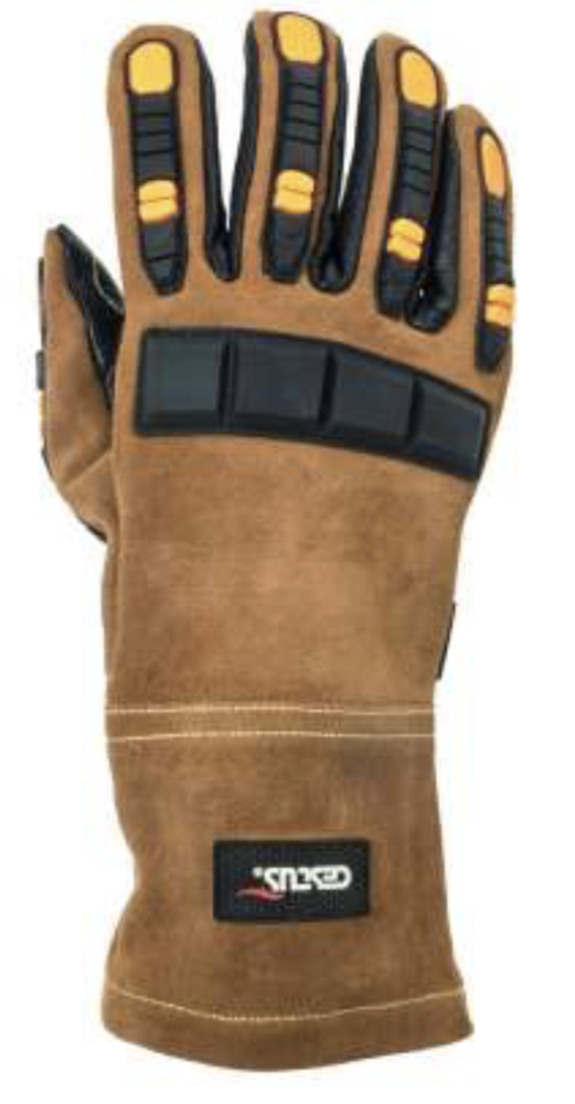 CESTUS ARMORED WELDTECH TX LEATHER WELDING GLOVES, 7027