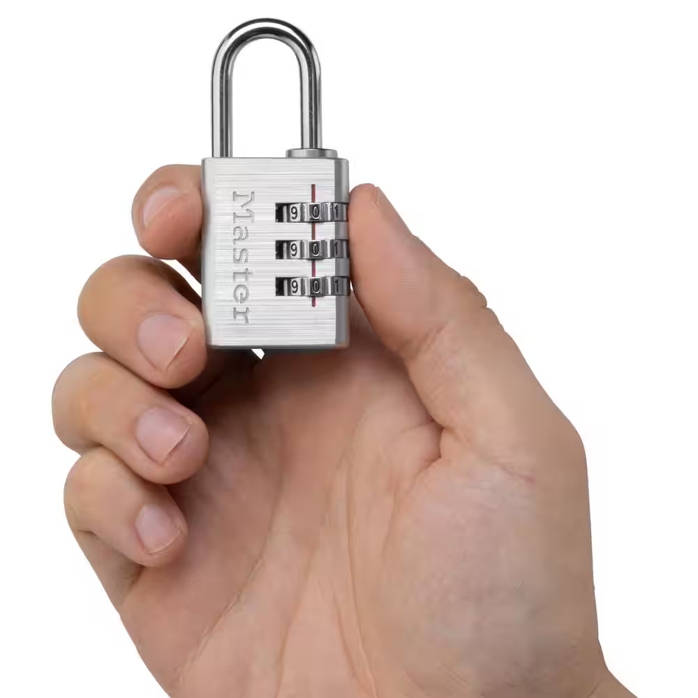 Combination Lock, Resettable 3-Dial