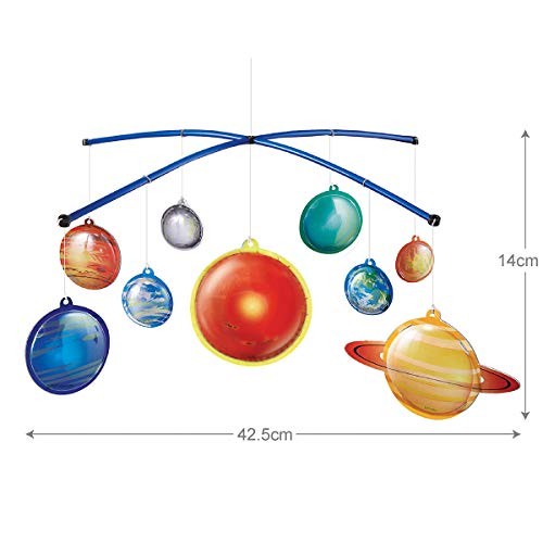 Glow-in-the-Dark Solar System Mobile Making Kit, Multi
