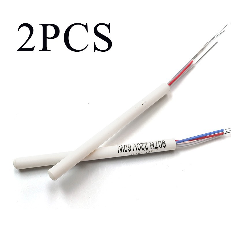 2PCS 60W Constant Temperature Adjustable Electric Soldering Iron Ceramic Heater
