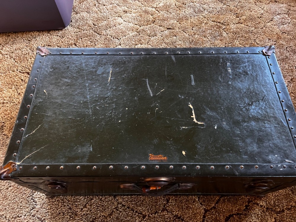 antique vacationer trunk
