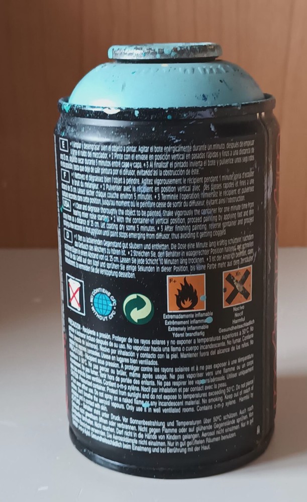 Vintage Montana Spray Can Alien Empty