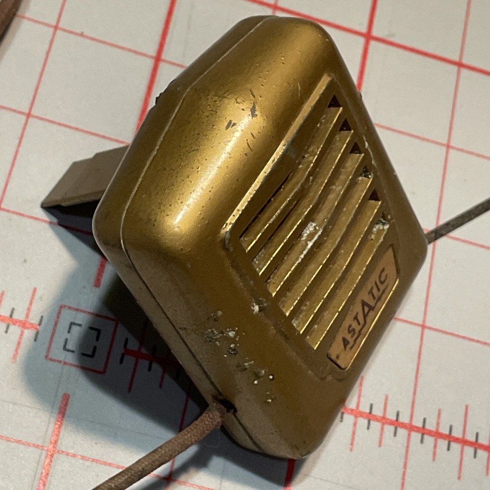 Astatic Vintage M301 Microphone untested Harmonica Mic