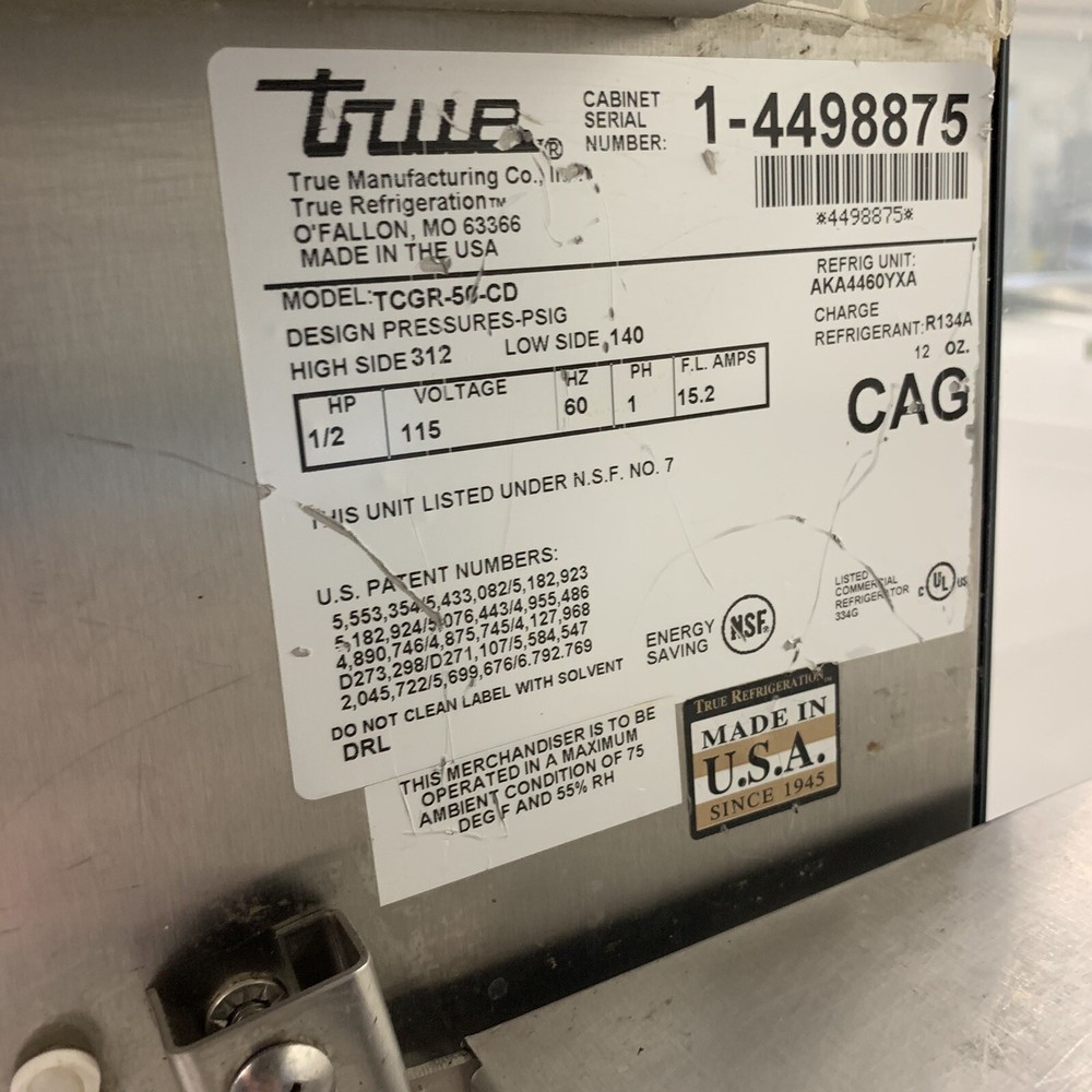 deli case Tcgr 50