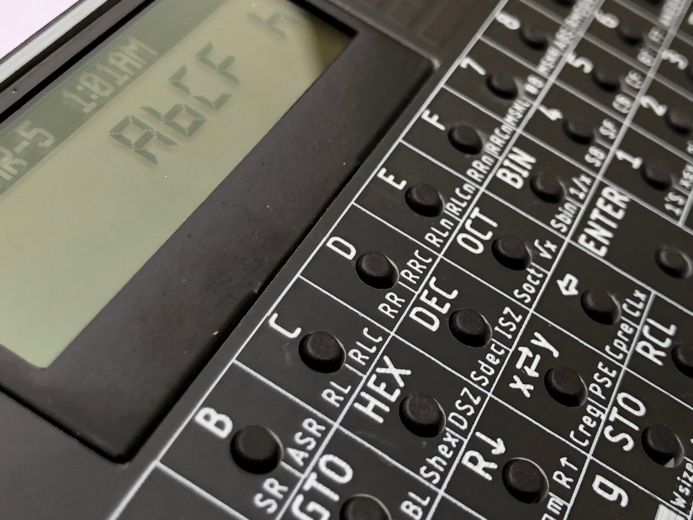 PX16C a HP-16C Computer Scientist Calculator Fully Assembled