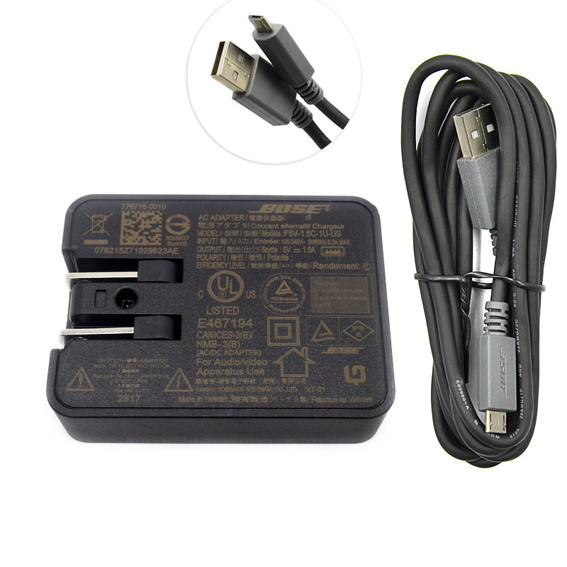 Bose-Power Wall AC Adapter Charger Lead For Revolve/Revolve Plus Charging Cradle