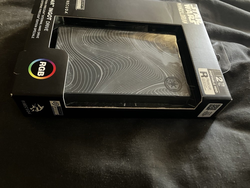 Star Wars Mandalorian Ingot 2tb Usb External Drive Firecuda