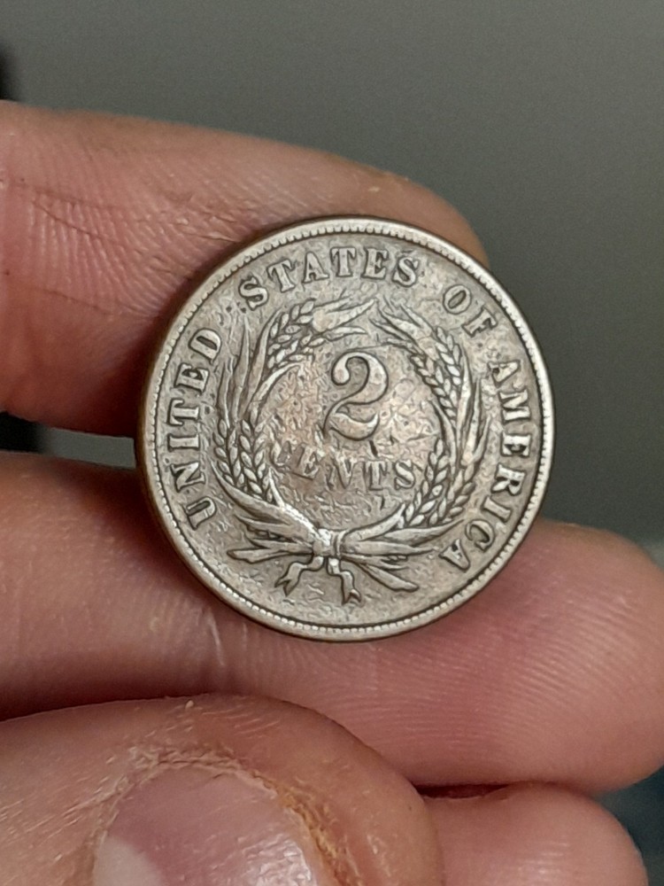 1866 Two Cent Piece