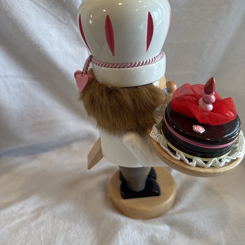 Original Steinbache Nutcracker Volksknuts Germany Hand Painted Chef Baker