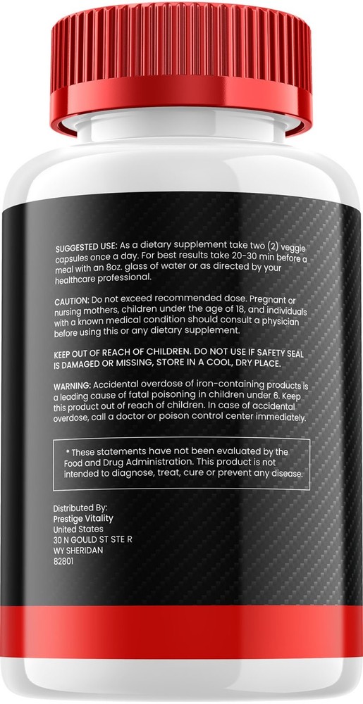 (5 Pack) EreForce for Men Capsules – Ere Force Vitamin Complex Pills, Energy