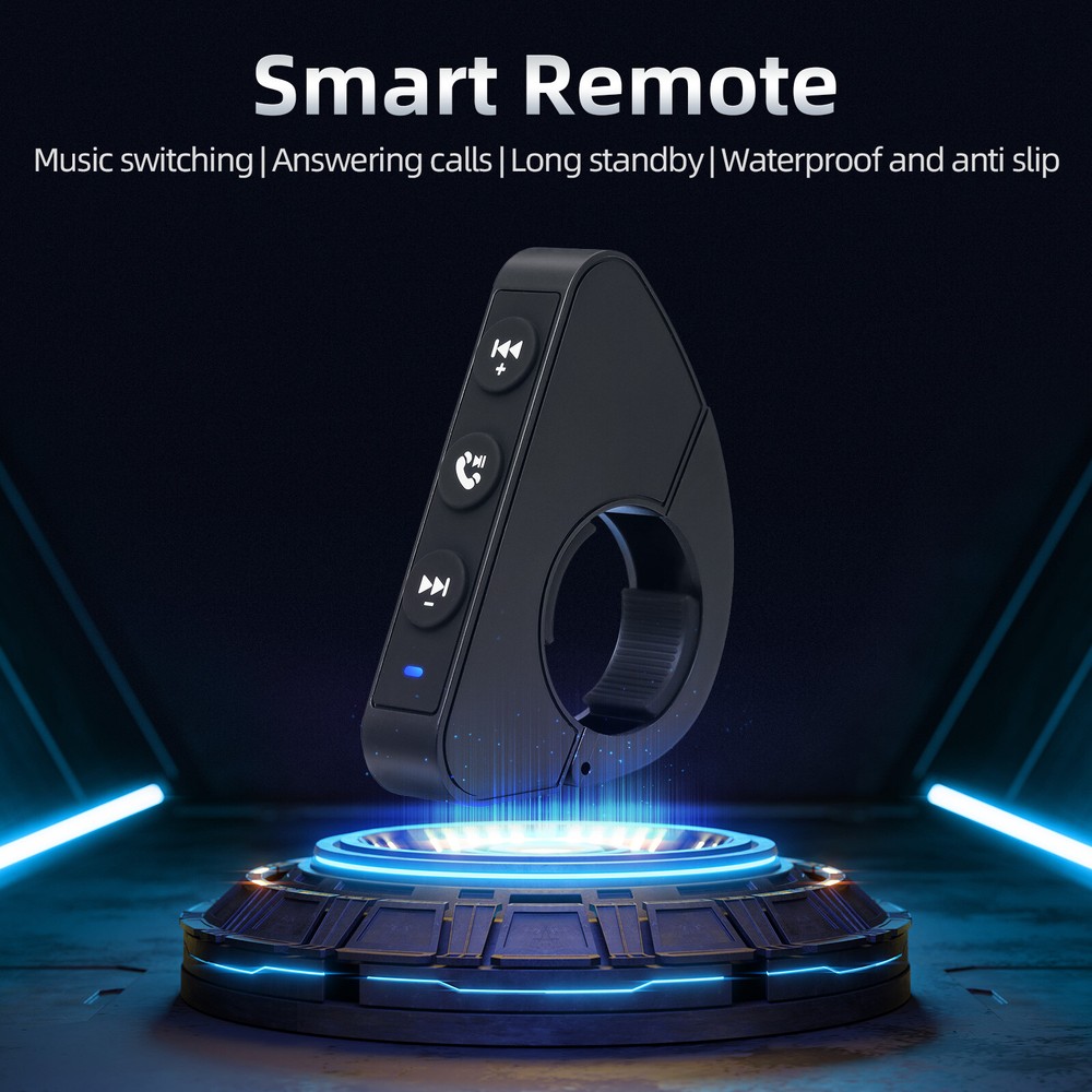 Wireless Bluetooth Motorcycle Handlebar Controller Steering Wheel Remote Control