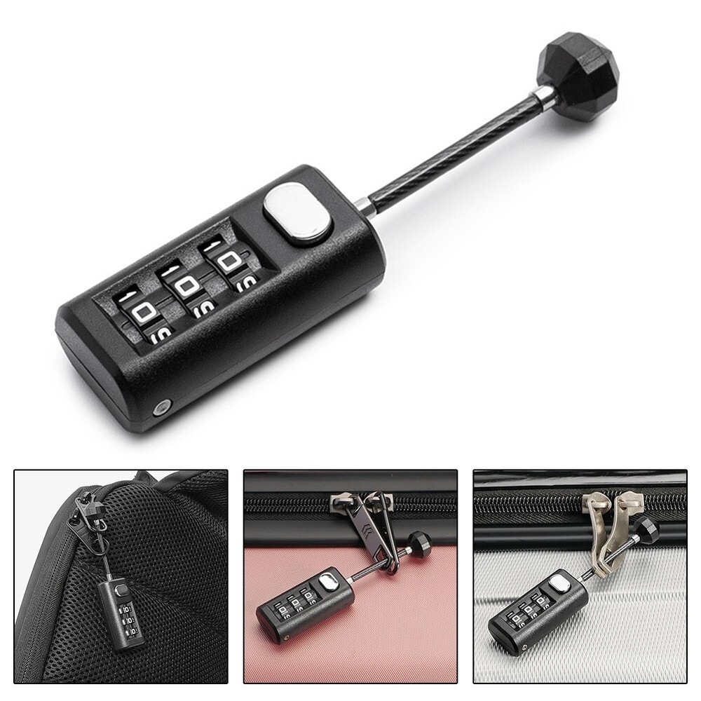 Mini Lock Resettable Coded Lock Backpack Lock Luggage Padlock Dormitory