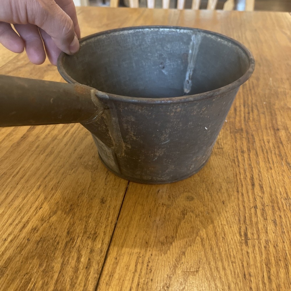 Rustic Pot With Handle
