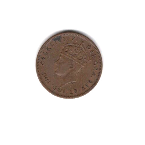 1940 Newfoundland One Cent Coin - EF