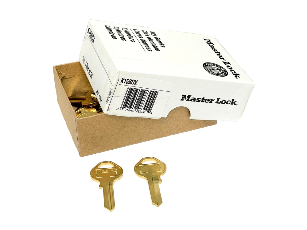 Master Lock K15BOX Key Blanks (50-Pack)