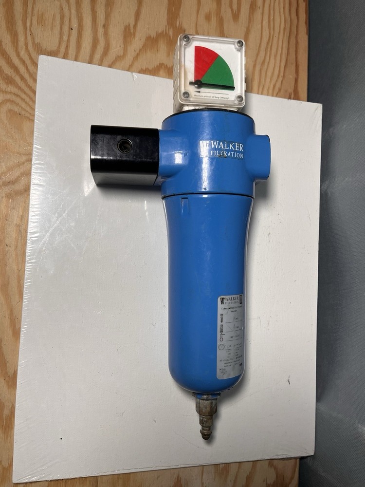 Walker Filtration Compressed Air Coalescing Filter – As Is