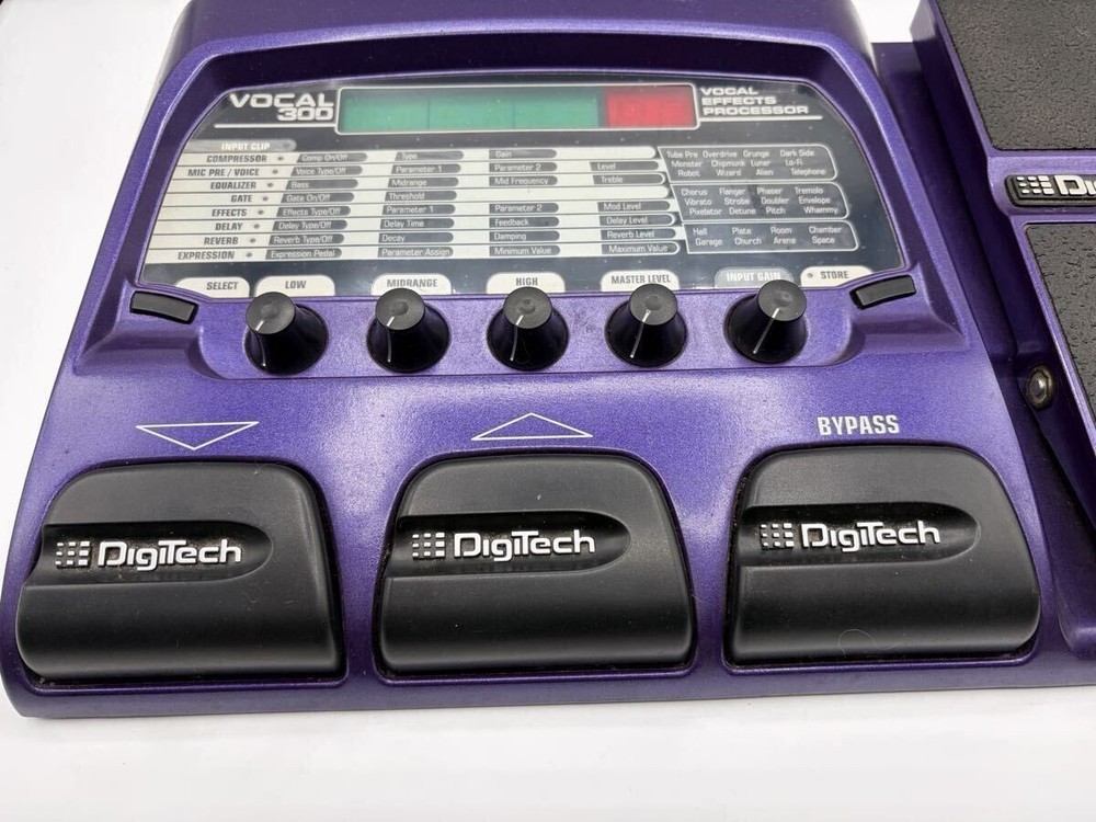 DigiTech Vocal 300 Vocal Multi-Effects Processor Voice Changer