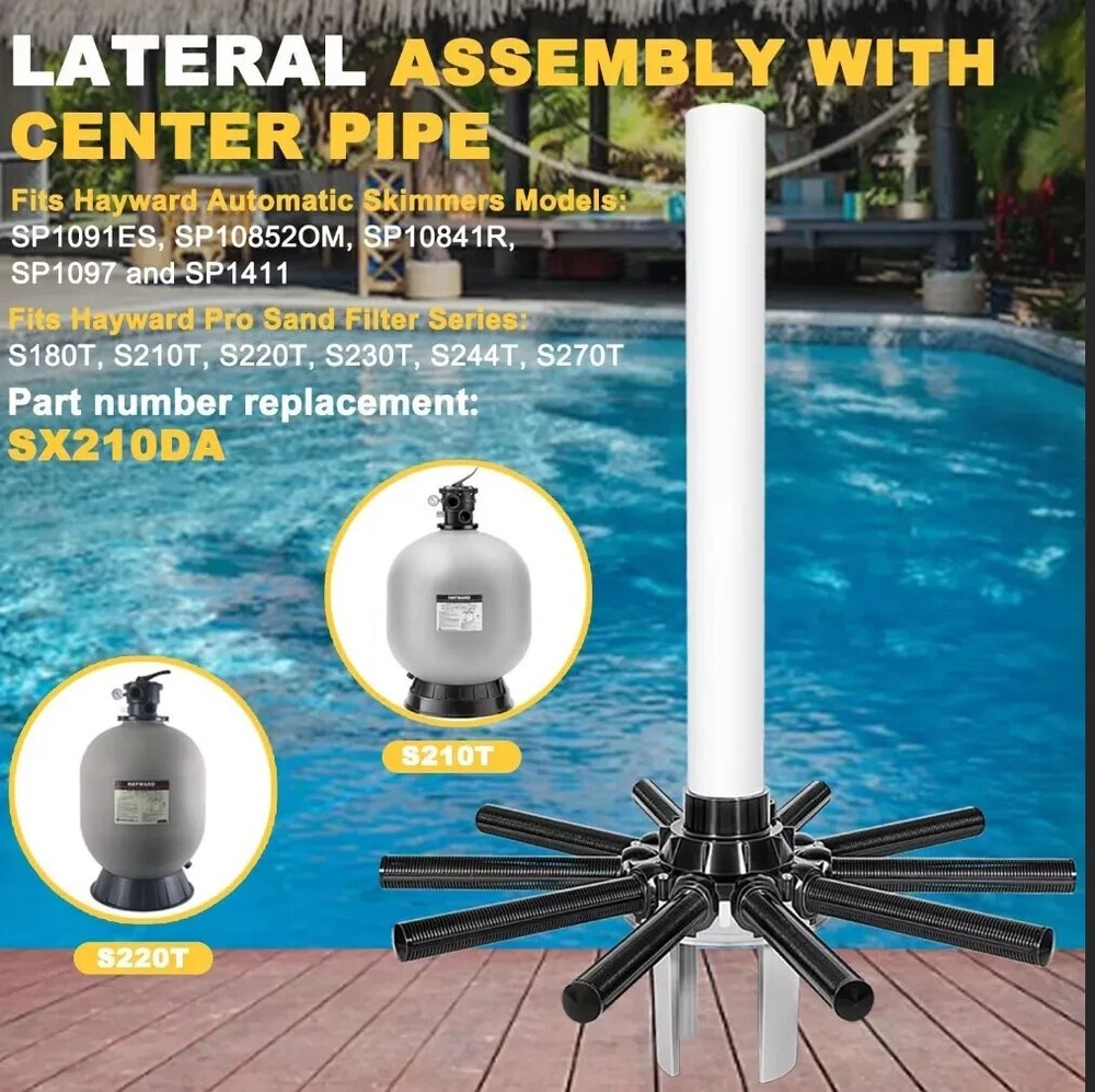 SX210DA Lateral Assembly with Center Pipe Replacement