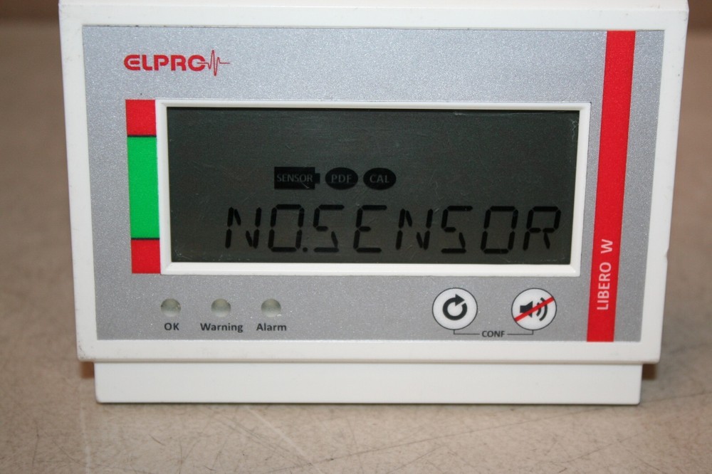 Elpro Libero W Temperature Monitor No Sensor Powers On- Untested