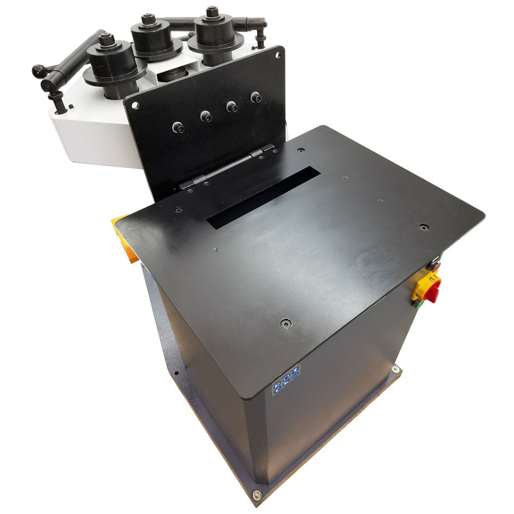 220V 3PH Type 30 Roll Bender Ring Roller Pinch Roll Bender Bending Machine