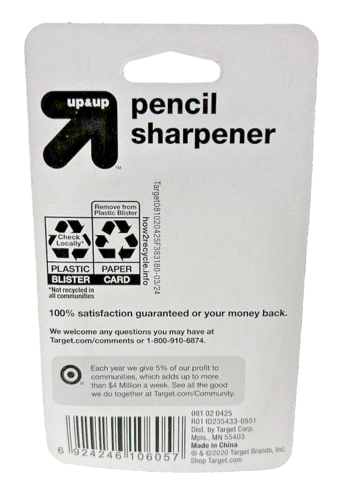 Fiskars Compass And Protractor Set - with bonus free Pencil Sharpener