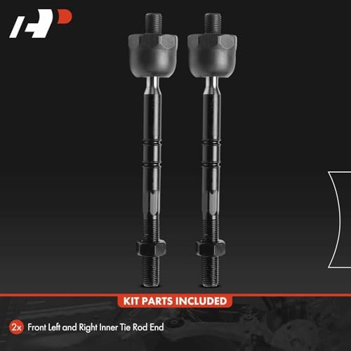 2 x Front Inner Tie Rod Ends, Compatible with Mini Cooper 2007-2015